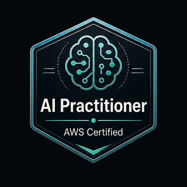 AWS Certified AI Practitioner 认证徽章